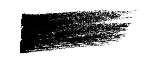 brush strokes isolated on white, including grunge acrylic textures, hand-drawn thick lines, rectangles, banners, sketchy horizontal strokes