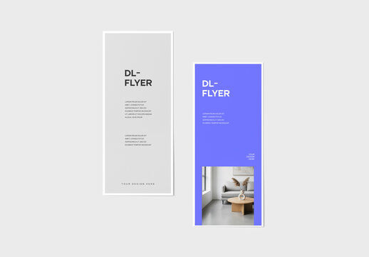 DL Flyer Mockup