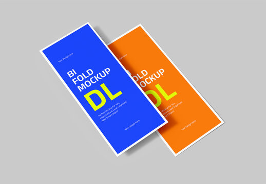 DL Bi-Fold Mockup