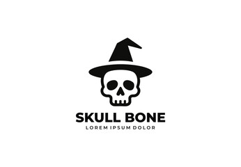 Skull concept logo design for your branding and identity
