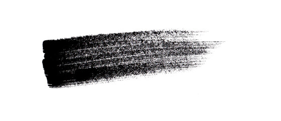 brush strokes isolated on white, including grunge acrylic textures, hand-drawn thick lines, rectangles, banners, sketchy horizontal strokes