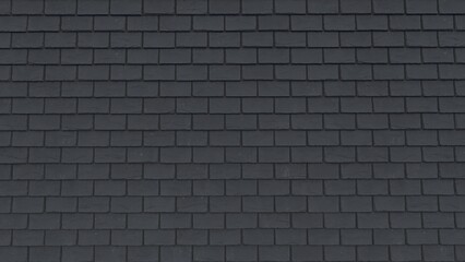 Seamless pattern of dark gray rectangular roof shingles providing durable and weather-resistant protection for a modern home exterior, showcasing architectural texture and timeless design