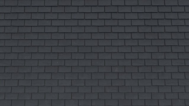 Seamless pattern of dark gray rectangular roof shingles providing durable and weather-resistant protection for a modern home exterior, showcasing architectural texture and timeless design