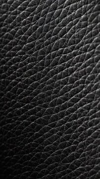 Detailed macro shot capturing the rich, heavy-weight black texture, revealing its fine grain pattern and sophisticated surface, perfect for high-end backgrounds