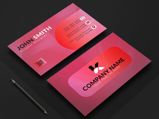 A sleek and modern business card design that defines professionalism. Elevate your brand with a clean, bold, and elegant identity.