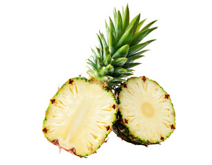 &ldquo;Pineapple Isolated on Transparent Background&rdquo;