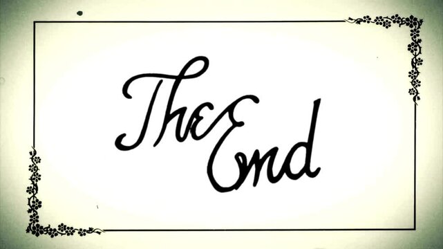 The End, The End sign, The end animation, The End text word gold light animation loop with glitch text effect, footage, 4k footage, videos, video clip, slow motion, video wallpaper, animation, 4k