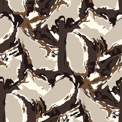 abstract background seamless pattern on cream background