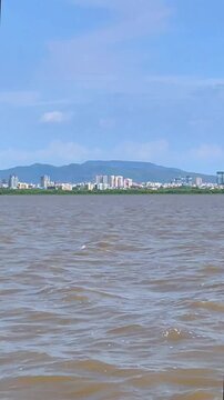 Naigaon / Vasai Skyline view from the sea