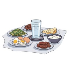 Islamic Morning Meal Design