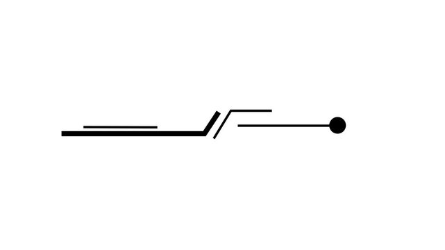 Modern Minimalist Metal Pipe Joint with Black Ball End Closeup Industrial closeup mechanical connection