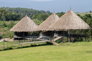 House for raising goats in Thailand