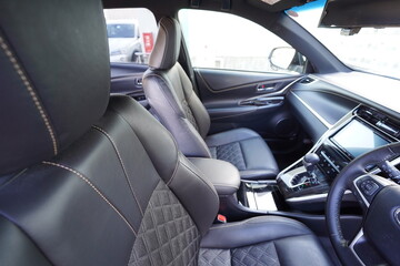 運転席,SUV,車,自動車,シフトレバー, 車内, 室内