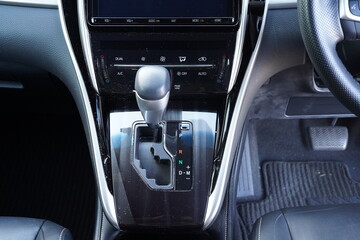 SUV,運転席,シフトレバー,パネル,カーナビ,車内, 室内