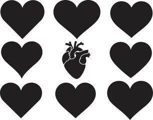 Love Heart Svg, Heart Shape Svg