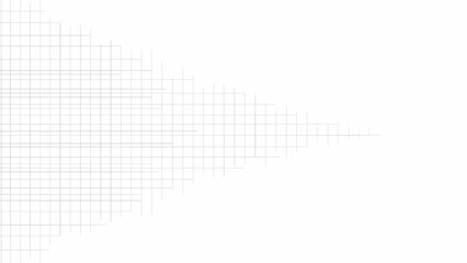 Obraz premium Geometric Grid Pattern on White Background.