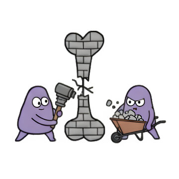 An Osteoclast Illustration