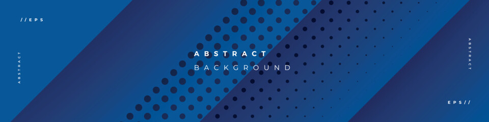 Abstract background social media banner template vector