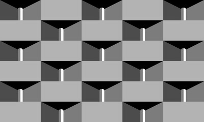 Geometric seamless pattern, Isometric geometric patterns. Vector illustration design for background, wallpaper.