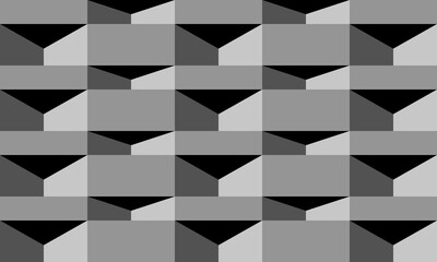 Geometric seamless pattern, Isometric geometric patterns. Vector illustration design for background, wallpaper.