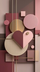 concept of heart shaped box for Valentine day