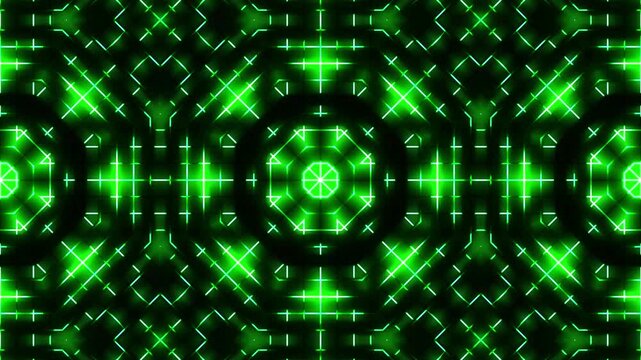 Abstract green and blue binary code digital technology background with glowing data pattern