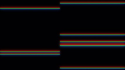 Abstract neon speed lines horizontal background with colorful glowing light trails for retro futuristic motion. - Powered by Adobe