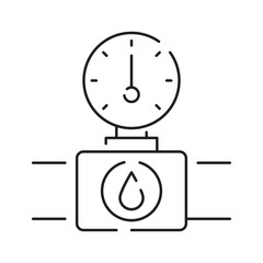 Industrial Pipeline System with Valves and Connectors
