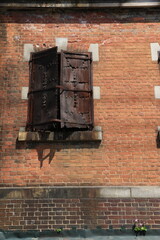 レンガ造りの家