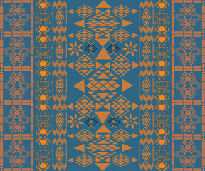 Oriental art pattern
