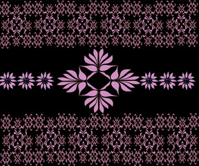 black and pink background