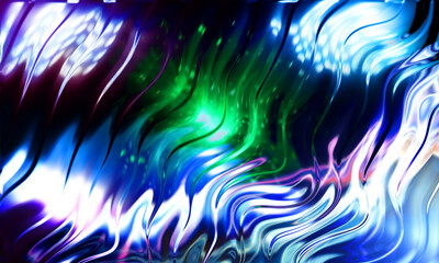 Glass Striped Wavy Lines Background Design for UI UX Interfaces and Modern Web Pages