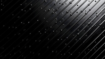 A black surface with diagonal lines and small bumps