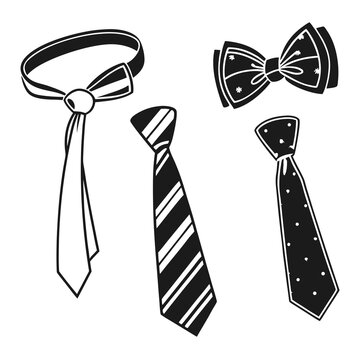 Collection of formal wear accessories
