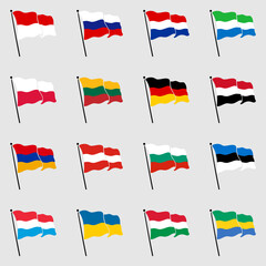 national flag vector illustration