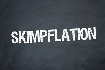 Obraz premium Skimpflation 
