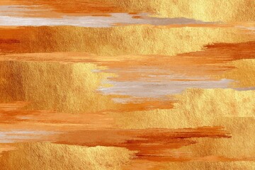 Luxurious gold abstract background with visible brush strokes and metallic texture for design projects