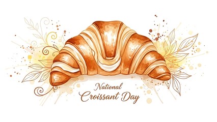 Celebrating national croissant day