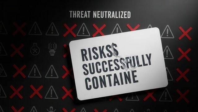 Risks Successfully Contained, Threat Neutralized - Powered by Adobe
