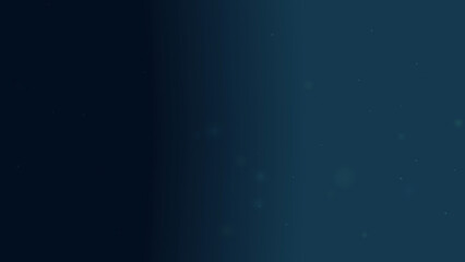 Deep Blue Golden Sparkle Gradient Background With Particles