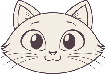 Obraz premium Cute Cat Illustration Artwork. Cat Illustration Creative Design. Adorable Cat Illustration Style. Playful Cat Illustration Concept. Artistic Cat Illustration Drawing. Modern Cat Illustration Artwork. 