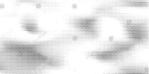 Wave halftone pattern. Halftone dots background. Vector