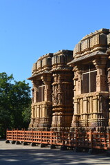 Obraz premium Modhera Sun Temple, Gujarat, India – Ancient Hindu Architectural Marvel