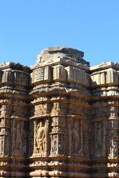 Modhera Sun Temple, Gujarat, India &ndash; Ancient Hindu Architectural Marvel