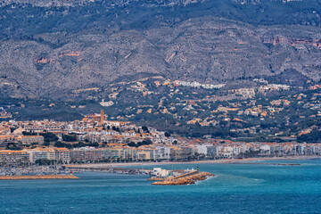 Benidorm Beach Resort. Spain. Travel and tourism in the paradise Spanish cities