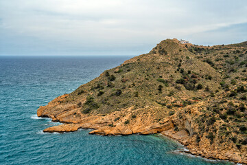 Albir, Spain. Lighthouse del Albir. Benidorm resort	