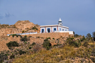 Albir, Spain. Lighthouse del Albir. Benidorm resort	