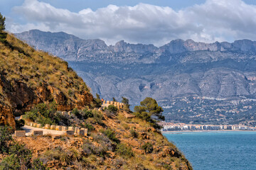 Benidorm Beach Resort. Spain. Travel and tourism in the paradise Spanish cities