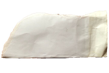 Obraz premium Torn paper texture cutout piece