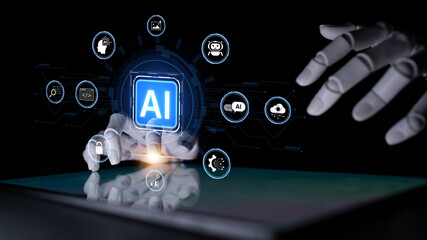 A generative AI assistant presents its versatile toolkit. This platform provides developers and...